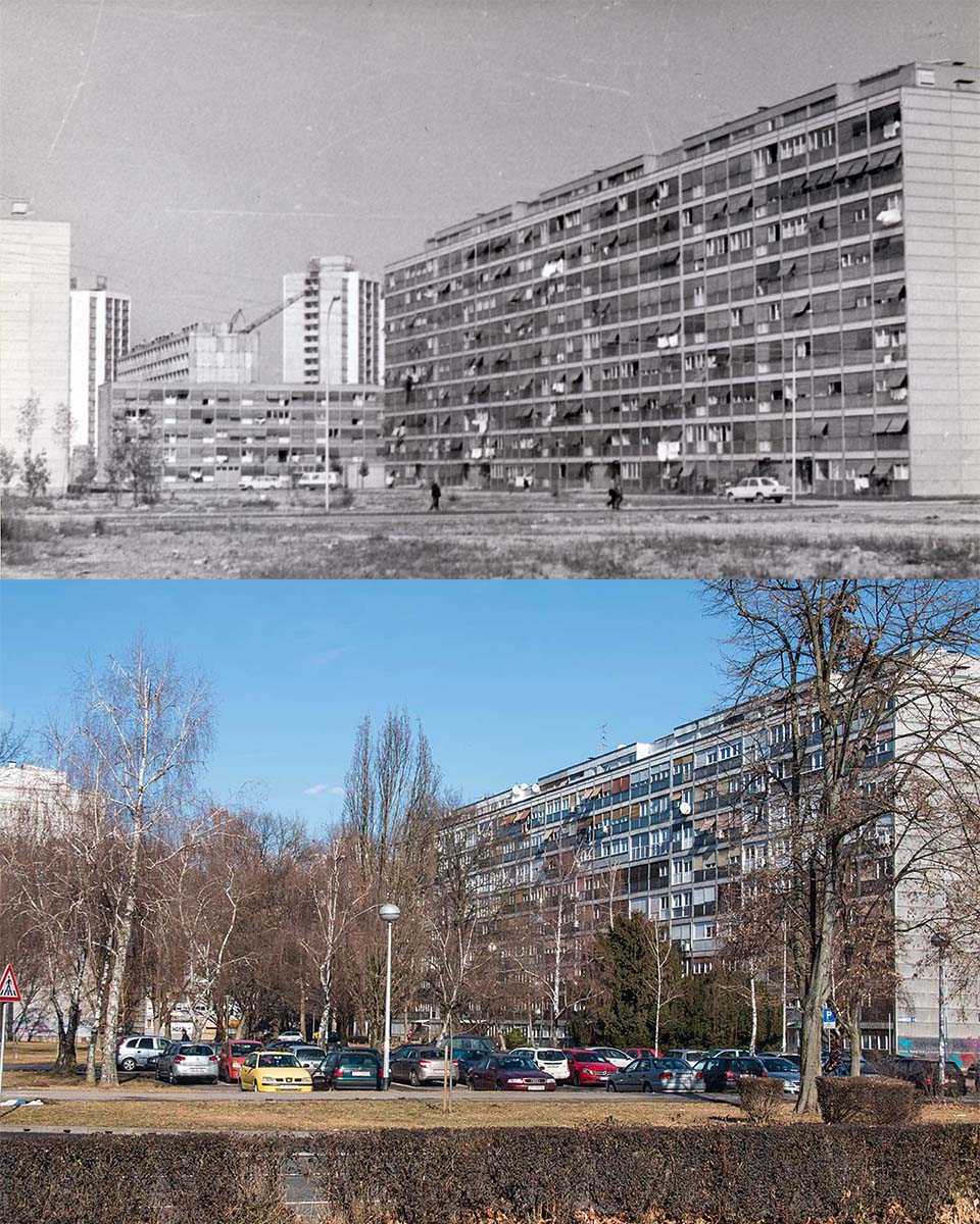 Zapruđe, 1967. i 2017. godine, Balokovićeva 1-13